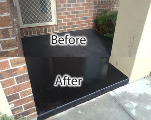 Concrete Sealing Front Porch - Hygeia Cleaning Service